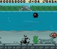 une photo d'Ã©cran de Daffy Duck - Un Tresor de Canard sur Nintendo Game Boy Color